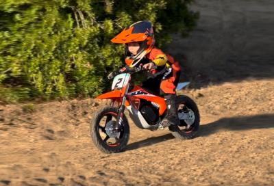 Video: Chase Cairoli debutta in moto con la KTM SX-E 2