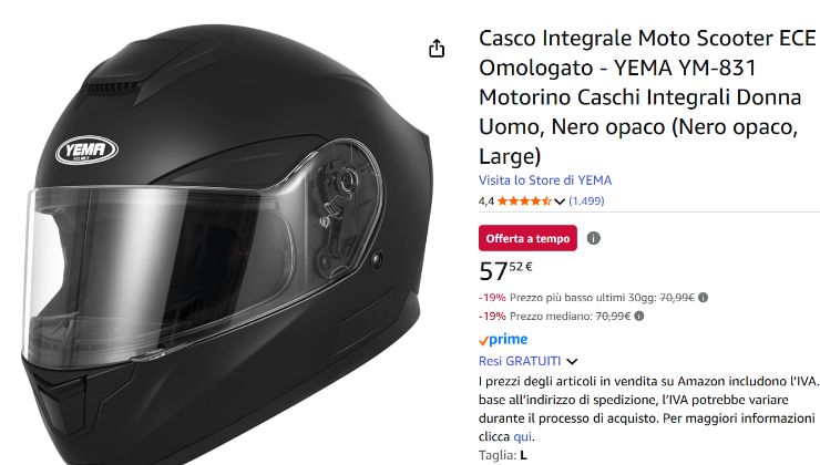 casco amazon YEMA YM-831 