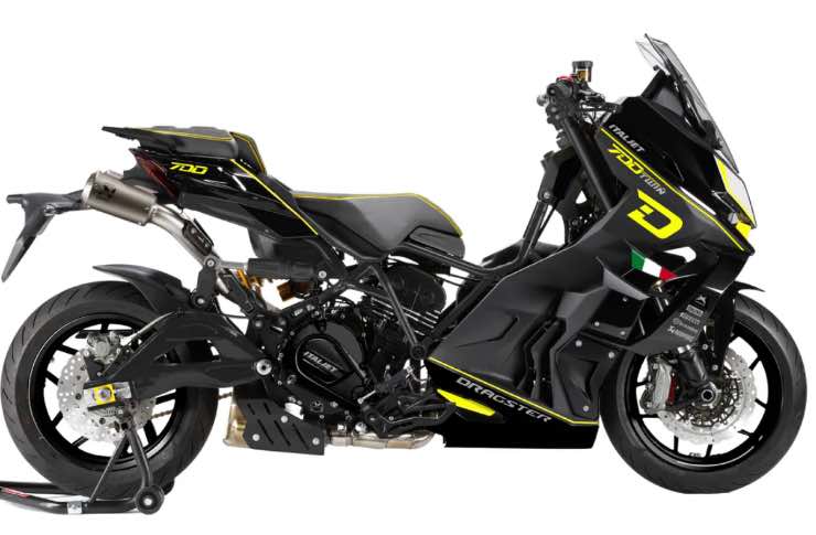 Scooter novità Italjet Dragster 700 Twin