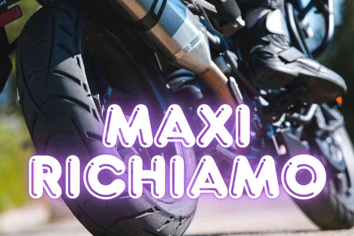 Honda Africa Twin richiamo blocchetto