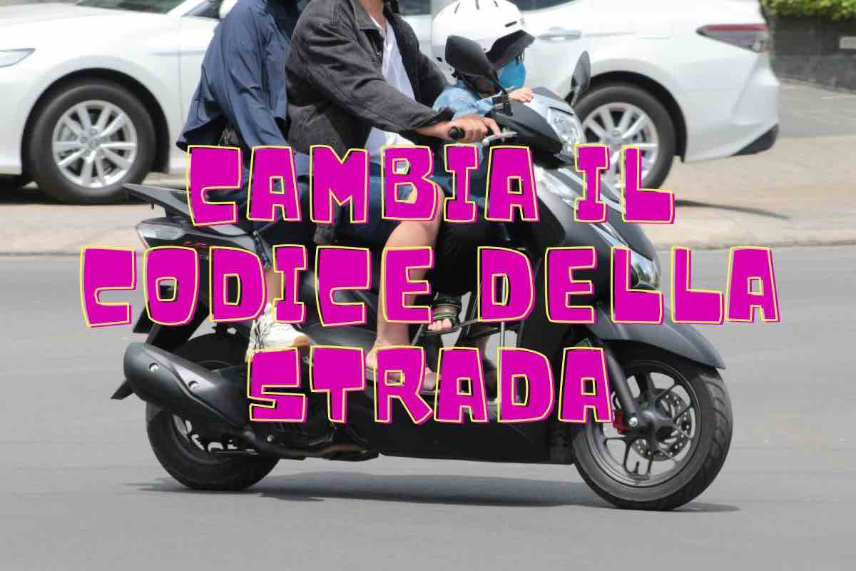 Moto scooter codice della strada regole