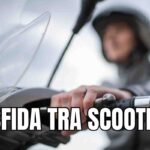 sfida tra scooter