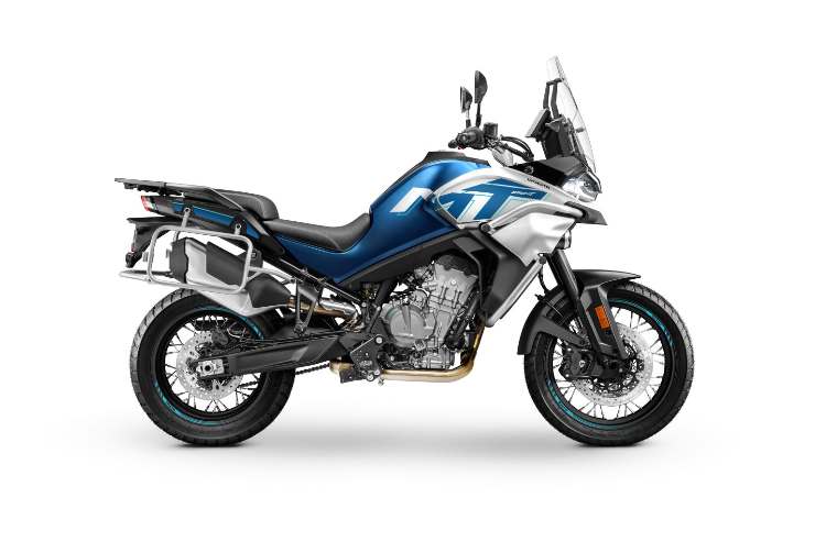 La CFMoto 800 MT-Sport da cui potrebbe derivare la 1000 MT-X