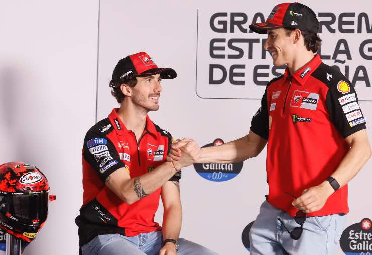 Bagnaia Marquez Rossi Ducati MotoGP