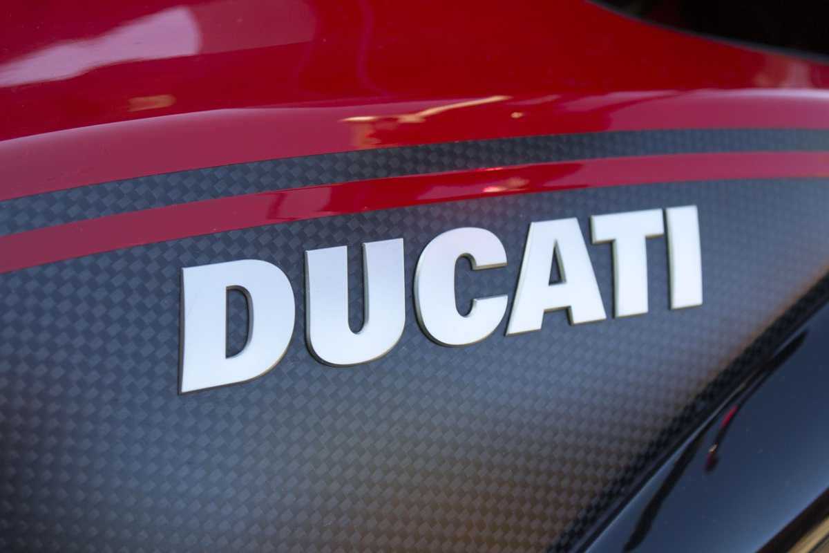 Il logo della Ducati