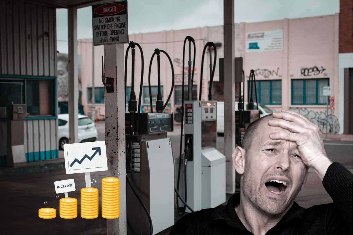 Pompa di benzina, i prezzi aumentano