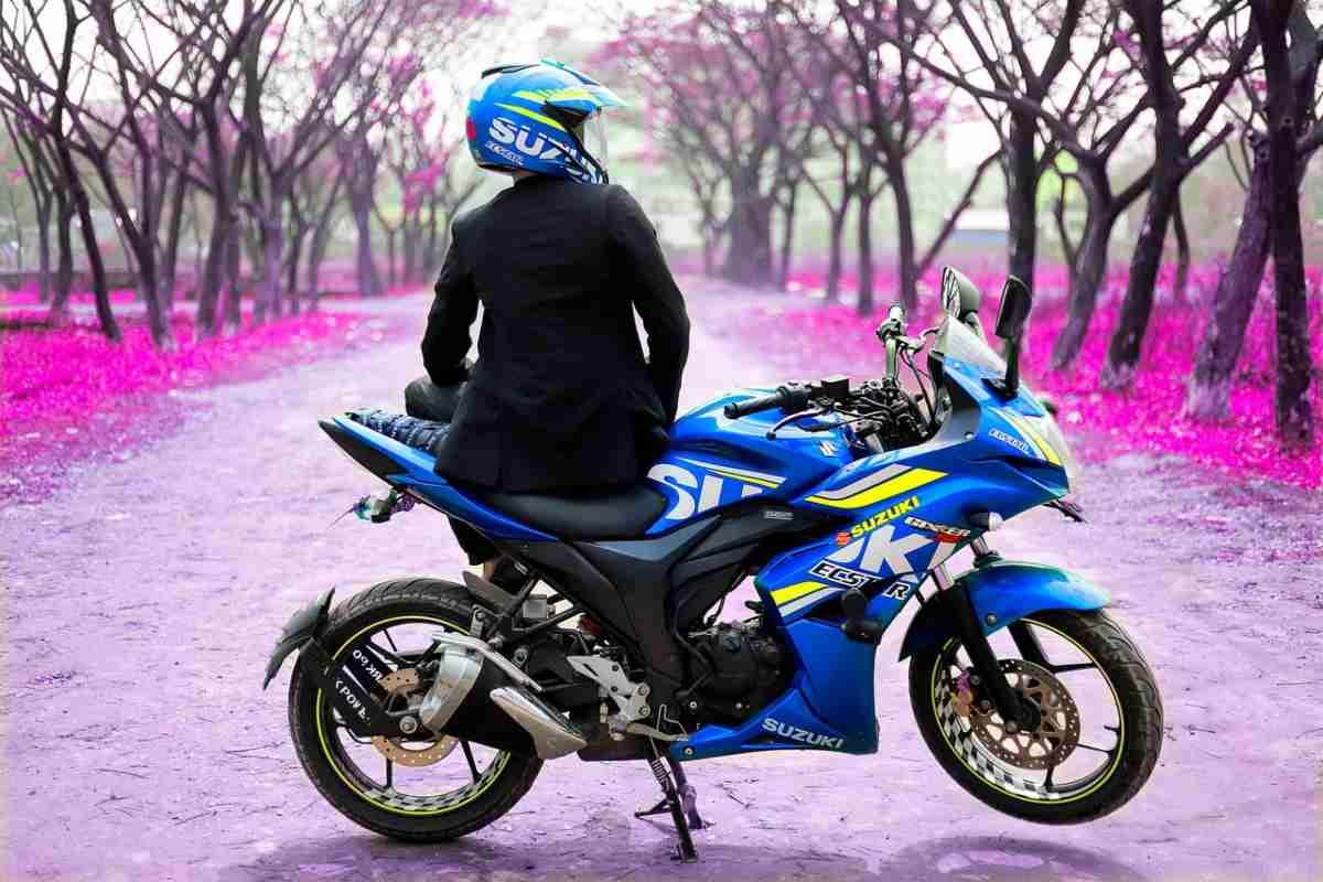 Una nuova moto Suzuki