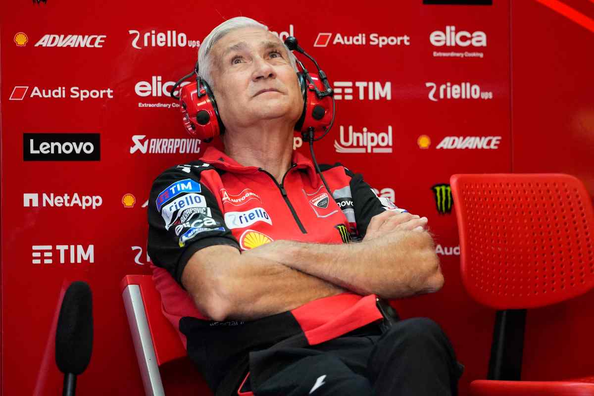 Tardozzi nel box Ducati
