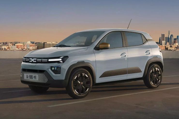 Dacia Spring auto citycar elettrica