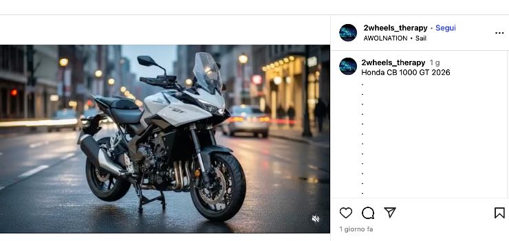 Honda CB 1000 GT novità moto