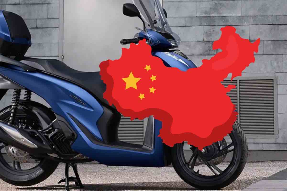 QJ Motor SQ 350 scooter Honda SH