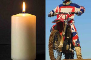 Jorge Brandao motociclismo lutto