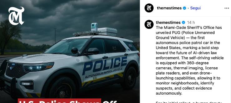 Polizia cambia tutto Miami PUG