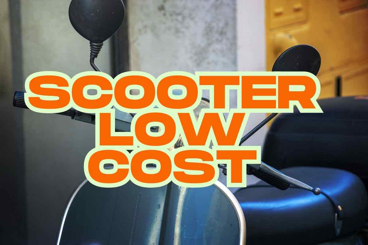 Piaggio 1 scooter low cost