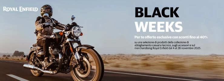 Royal Enfield Black Weeks sconto