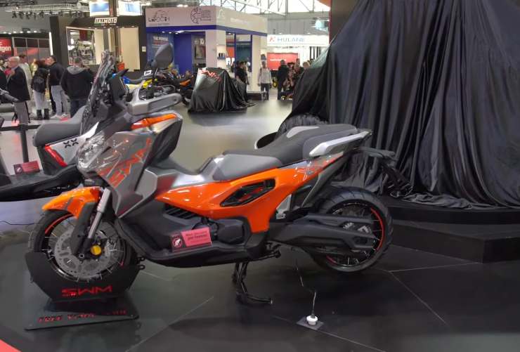 La Swm SC 250X, nuovo scooter ADV