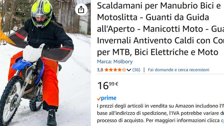 amazon scaldaguanti