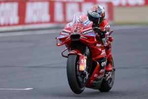 Marc Marquez in sella alla Ducati