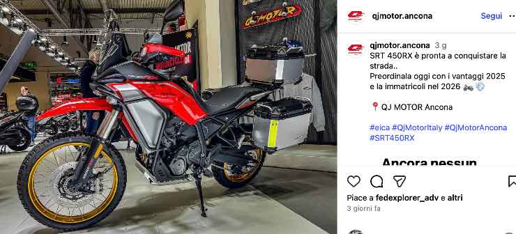 qj motor srt 450rx bmw low cost