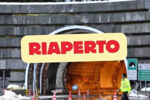 Traforo Monte Bianco tunnel riaperto