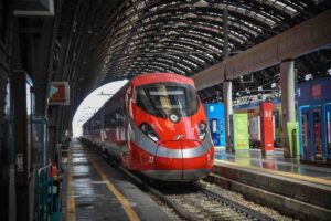 Frecciarossa in stazione