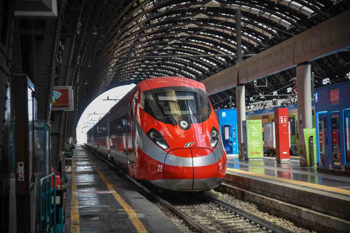 Frecciarossa in stazione