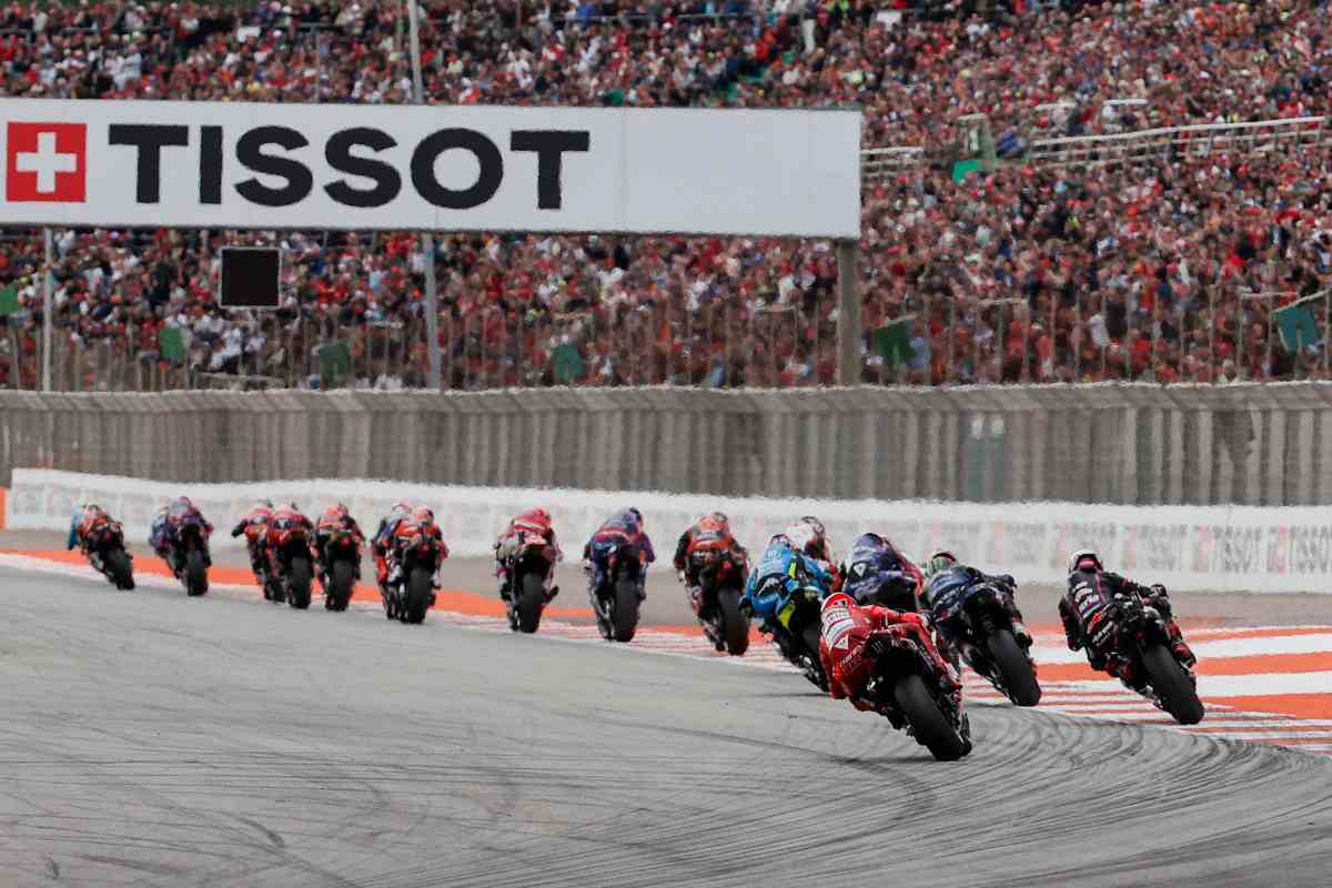 La MotoGP in pista