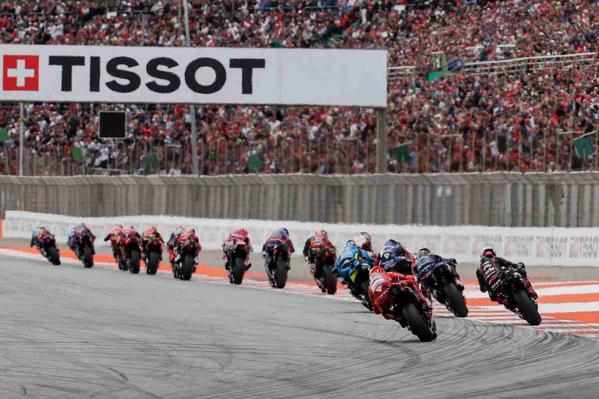 Una gara di MotoGP