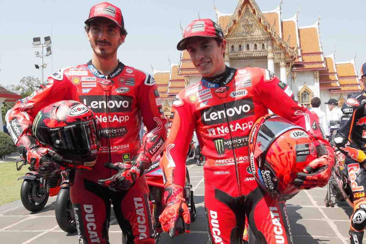 ducati bagnaia marquez motogp