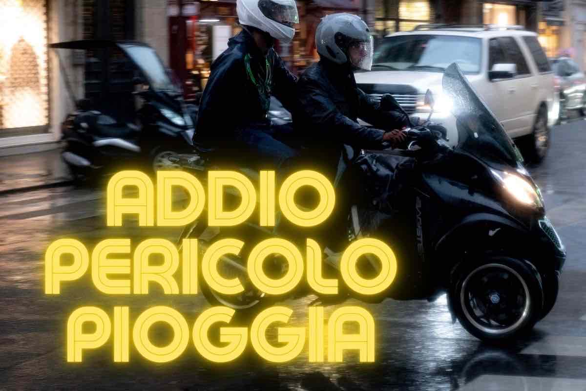 pioggia moto tucano urbano diluvio pro